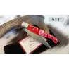 Pattadese lama 10,5 cm, manico in kirinite rosso venato con anima in acciaio