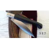 Coltello sardo da scanno da lavoro, lama 10,5 cm, manico in resina