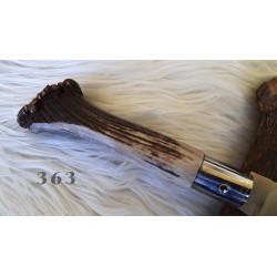 Coltello sardo da scanno, lama 13 cm, manico in corno di cervo